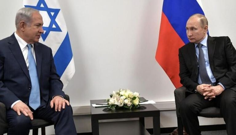 بوتين ونتنياهو في لقاء سابق