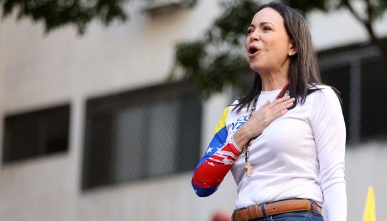 زعيمة المعارضة الفنزويلية ماريا كورينا ماتشادو