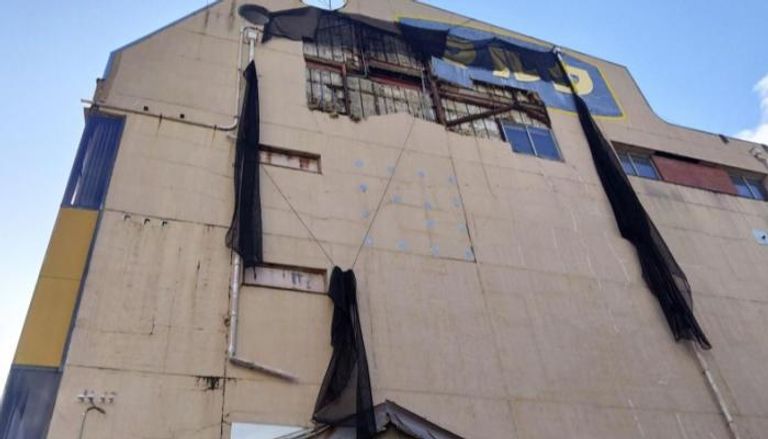 منازل وجدران حجرية تضررت بسبب زلزال غرب اليابان