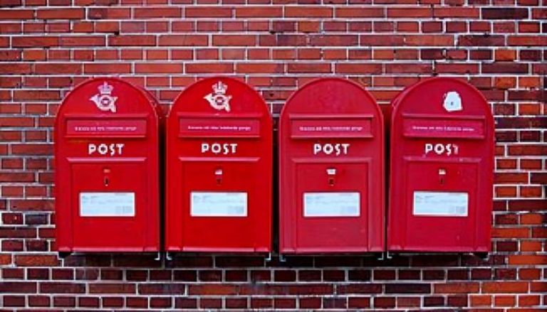 البريد في الدنمارك