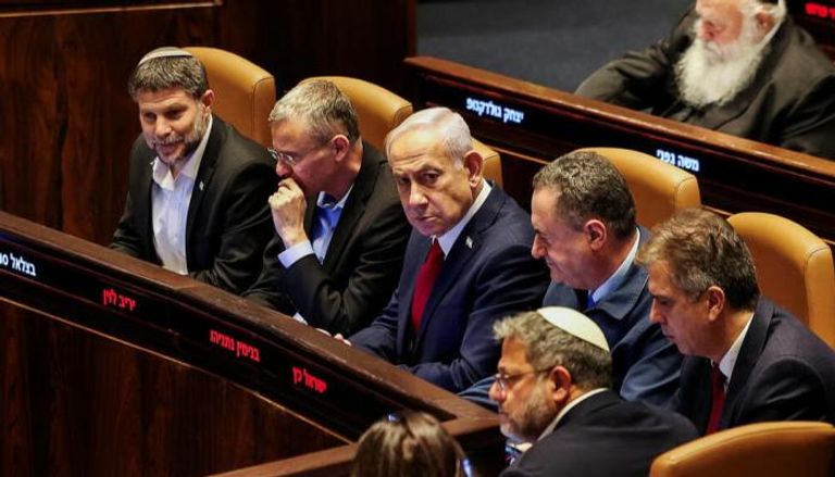 نتنياهو وحلفاؤه في جلسة داخل الكنيست