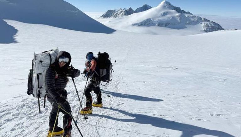 المتسلقة الإماراتية فاطمة عبدالرحمن العوضي