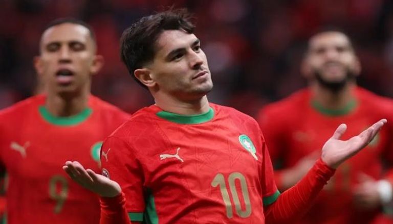 إبراهيم دياز، نجم منتخب المغرب