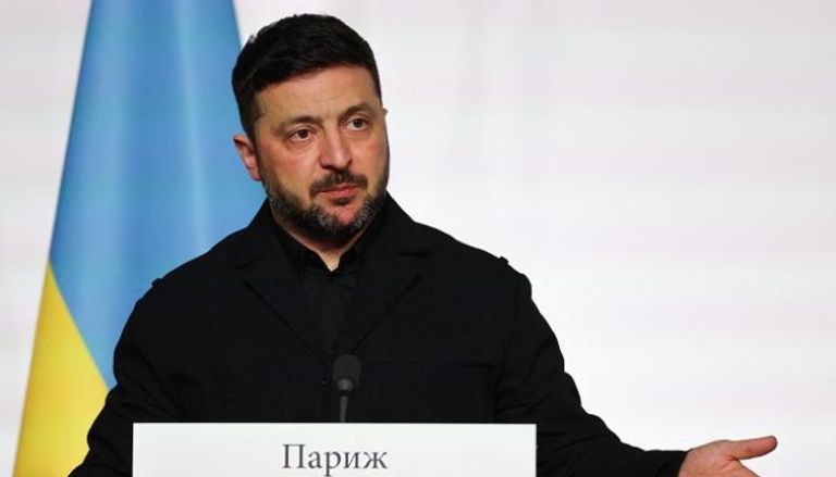 الرئيس الأوكراني فولوديمير زيلينسكي