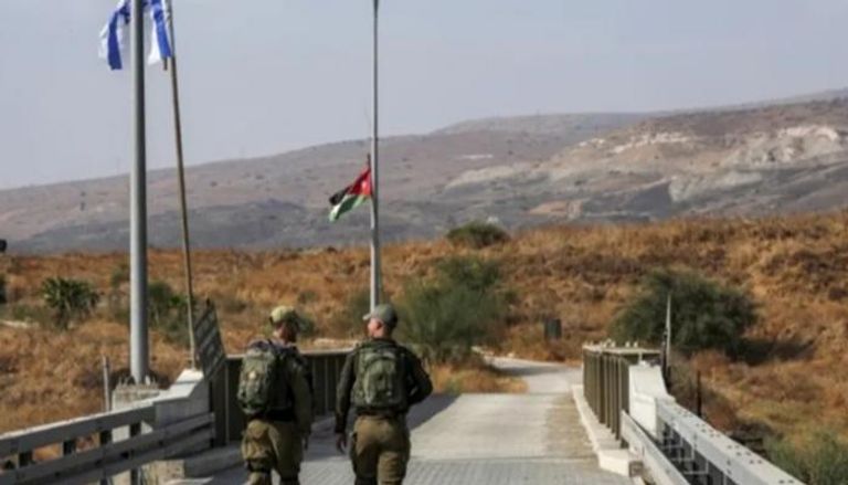 جنديان إسرائيلين قرب حدود الأردن - أرشيفية