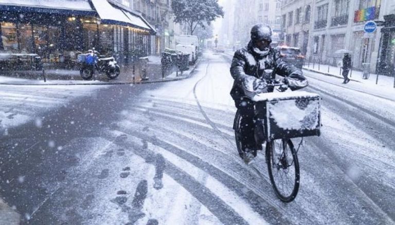 البرد في فرنسا