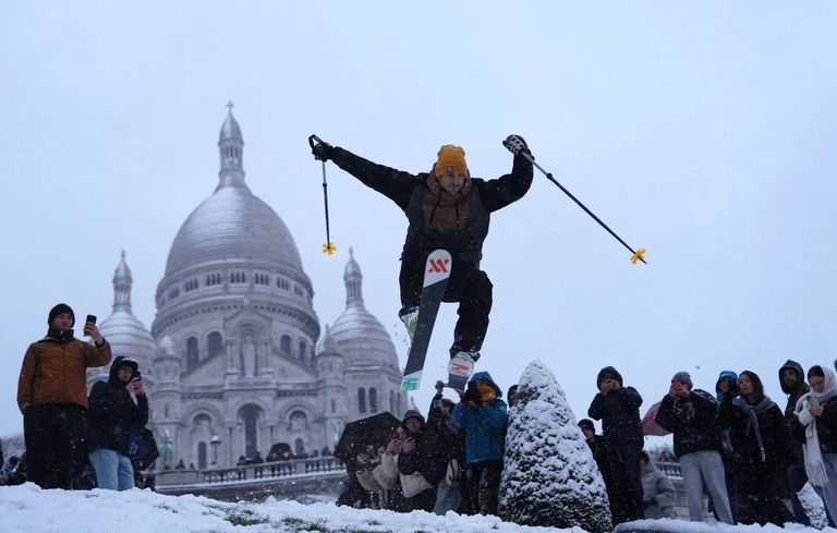 البرد في فرنسا
