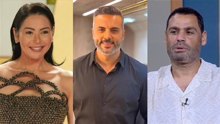 لقاء الخميسي وزوجها عبد المنصف