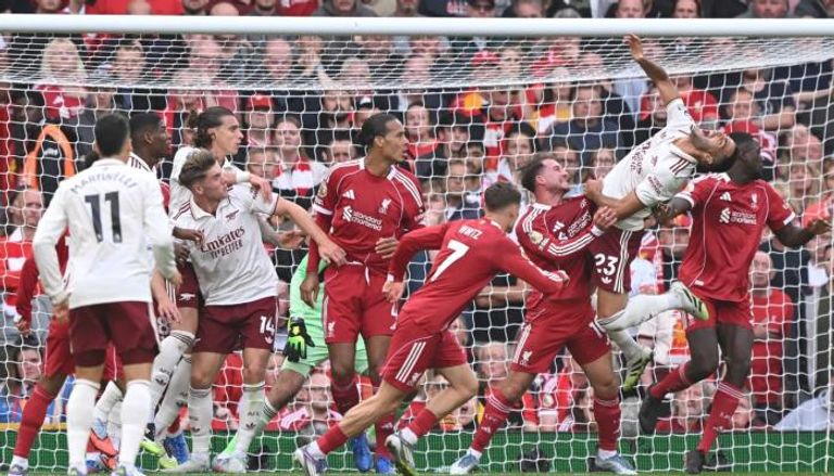 موعد مباراة ليفربول وأرسنال اليوم 