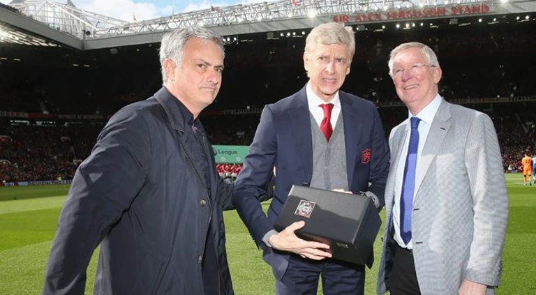 أرسين فينغر وأليكس فيرغسون