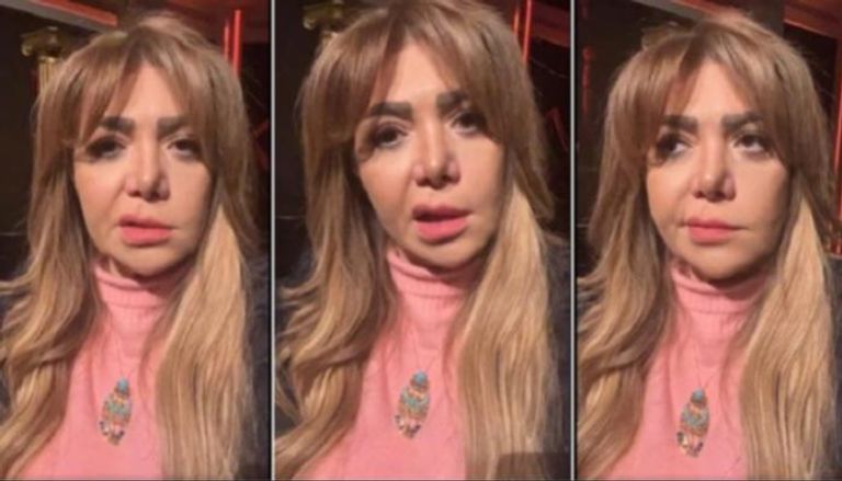 إصابة لقاء سويدان بالعصب السابع