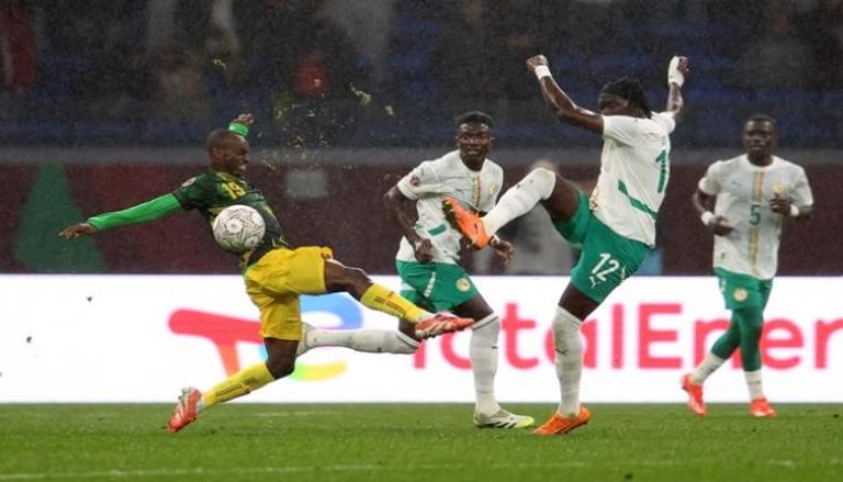 من مباراة مالي والسنغال