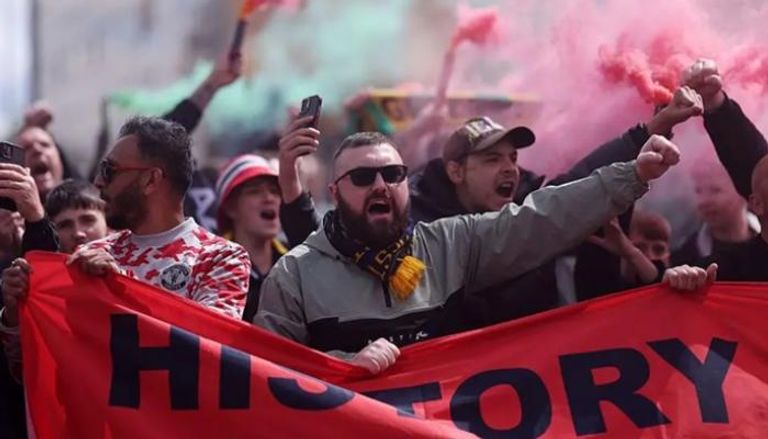 جماهير مانشستر يونايتد