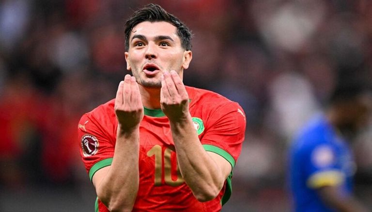 إبراهيم دياز نجم منتخب المغرب