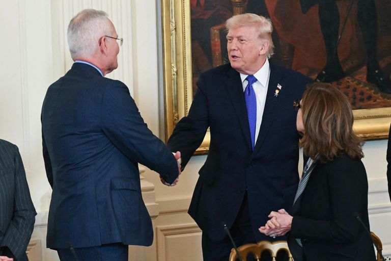 الرئيس الأمريكي دونالد ترامب - أ ف ب