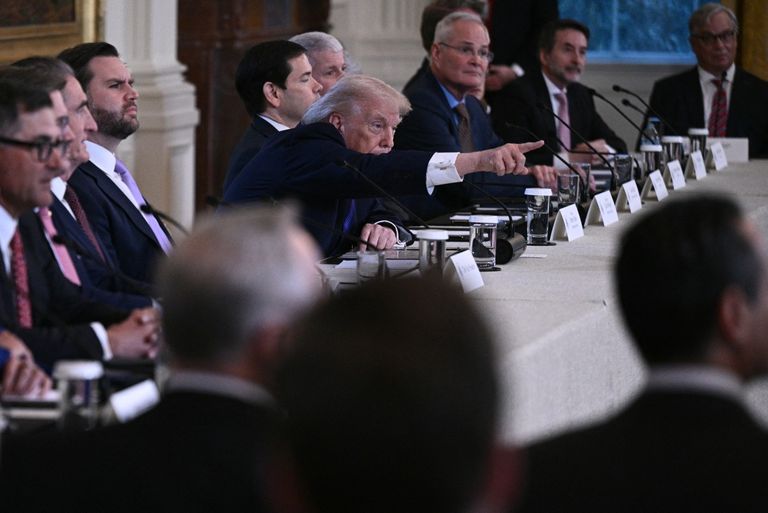 الرئيس الأمريكي دونالد ترامب - أ ف ب