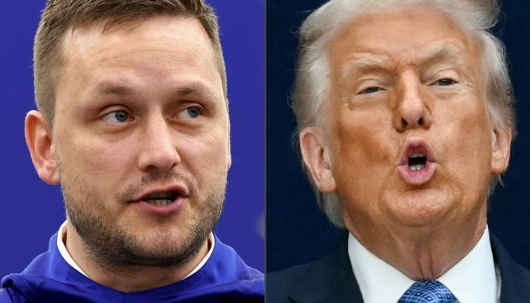 رئيس حكومة غرينلاند ودونالد ترامب