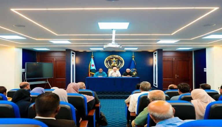 جانب من الاجتماع الاستثنائي الطارئ 