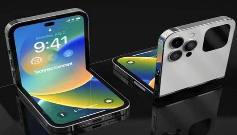 هاتف أيفون قابل للطي - تعبيرية