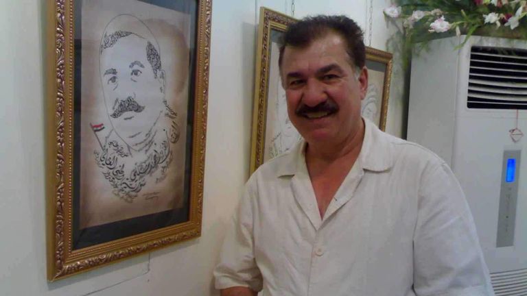 الفنان السوري أحمد مللي