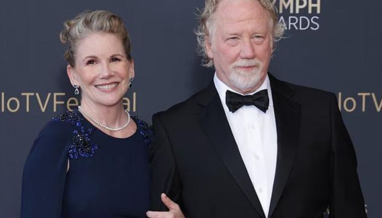 الممثلة الأمريكية ميليسا جيلبرت وزوجها