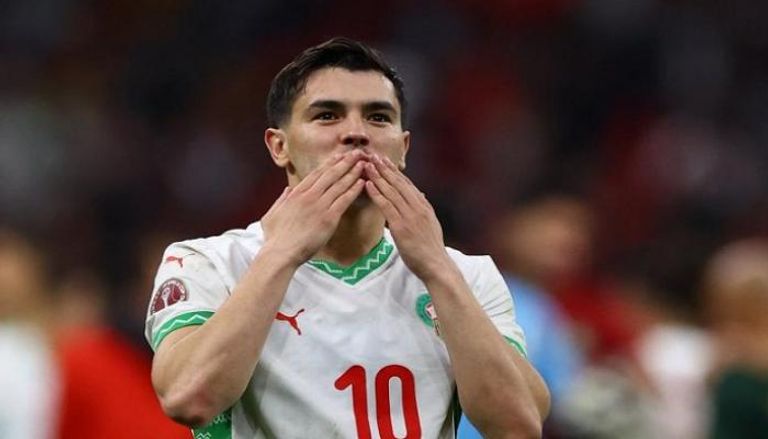 إبراهيم دياز، نجم منتخب المغرب