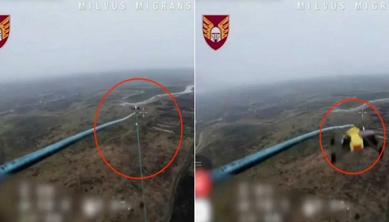 صنارة الصيد.. إحدى طرق أوكرانيا لمواجهات المسيرات