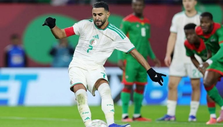 رياض محرز، نجم منتخب الجزائر