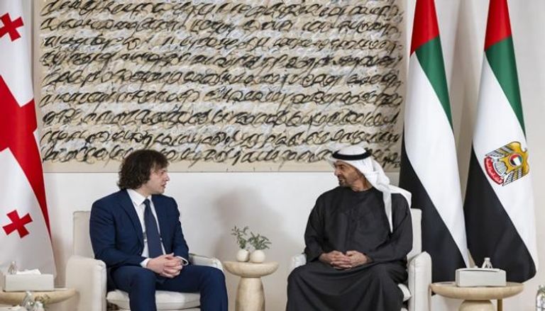  الشيخ محمد بن زايد آل نهيان وإيراكلي كوباخيدزه - وام