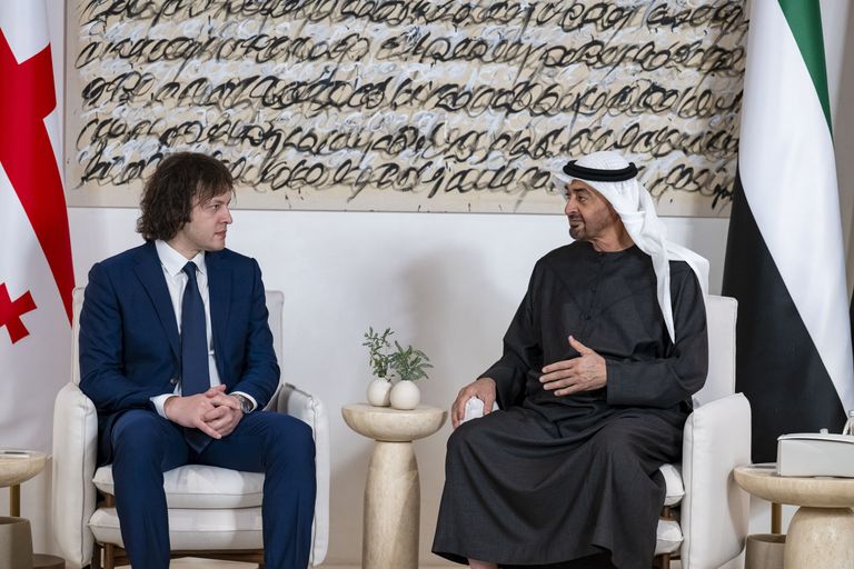 الشيخ محمد بن زايد آل نهيان وإيراكلي كوباخيدزه - وام الشيخ محمد بن زايد آل نهيان وإيراكلي كوباخيدزه - وام