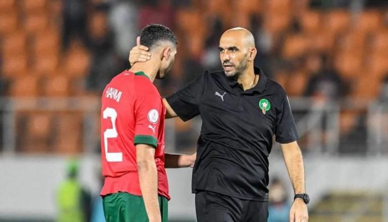 وليد الركراكي، مدرب منتخب المغرب 