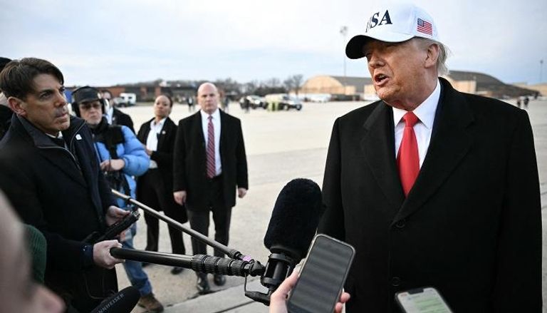 الرئيس الأمريكي دونالد ترامب 