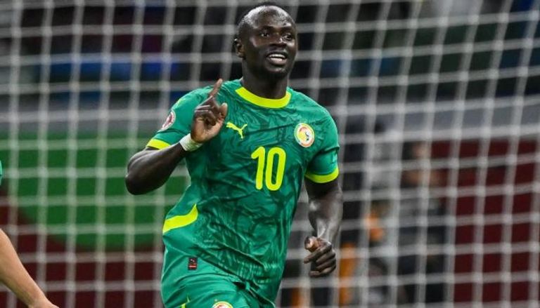 ساديو ماني بقميص منتخب السنغال