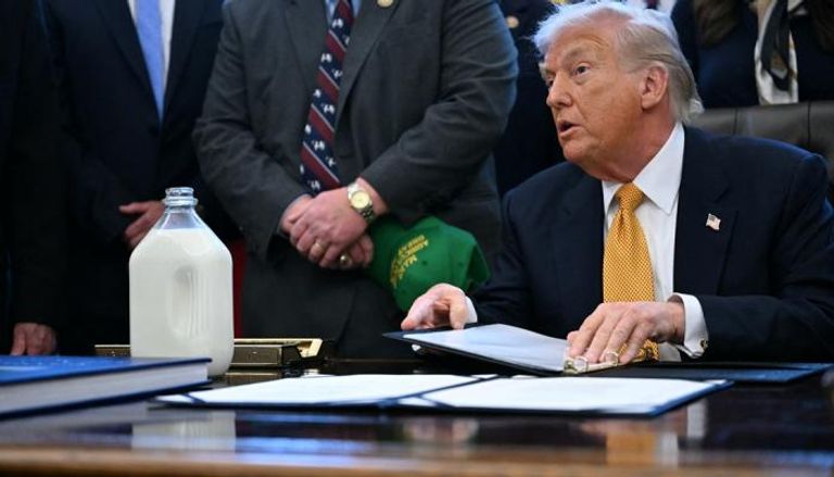 الرئيس الأمريكي دونالد ترامب