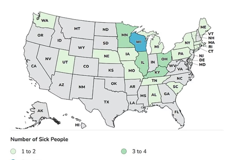 سحب مكمل غذائي في أمريكا