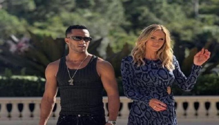 محمد رمضان ولارا ترامب