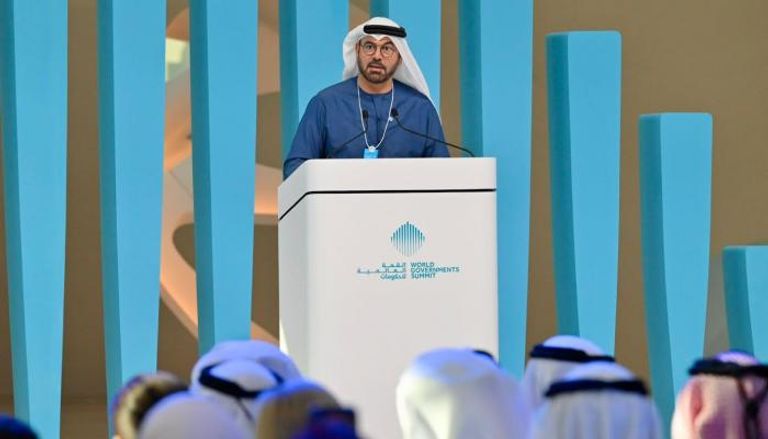 محمد عبدالله القرقاوي في دورات سابقة للقمة- أرشيفية