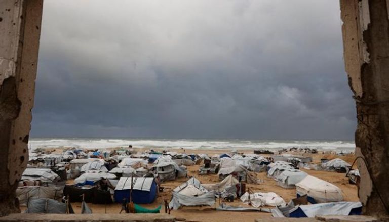 خيام نازحين في غزة