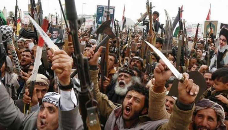 عناصر مسلحة للحوثي بصنعاء - أرشيفية