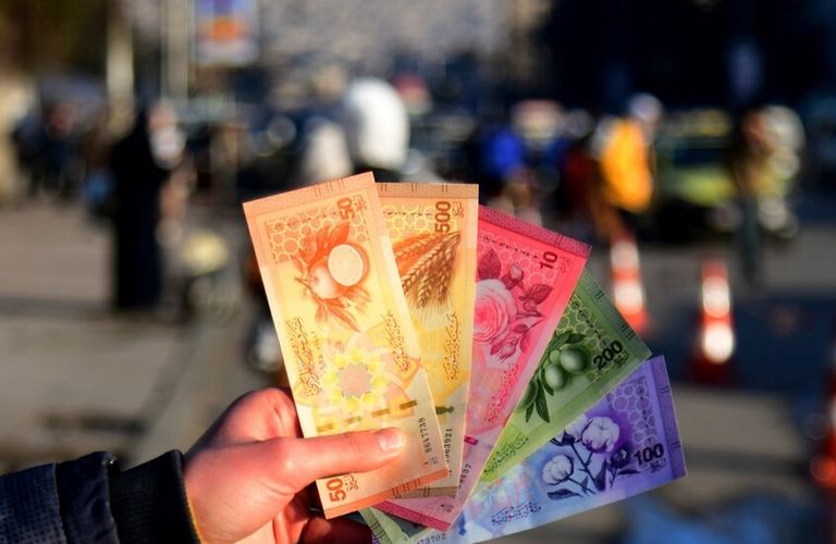 الليرة السورية - صورة من الإعلان الرسمي عن العملة 