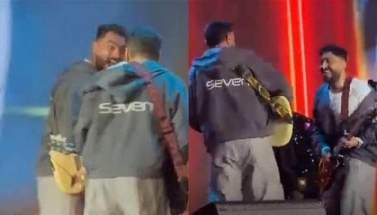 تامر حسني وشبيهه