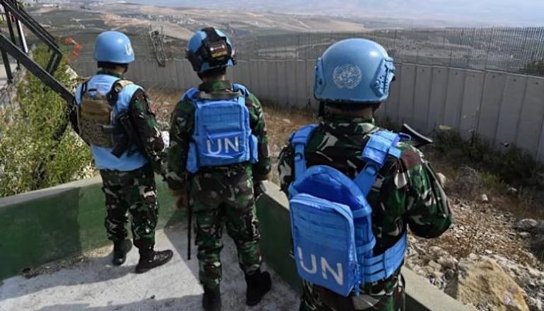قوات حفظ السلام التابعة للأمم المتحدة تؤدي مهامها في لبنان
