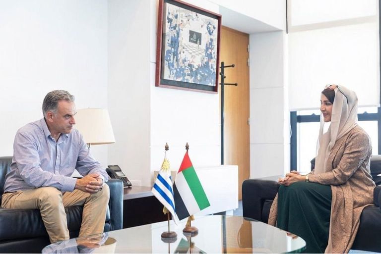 جانب من جولة ريم الهاشمي في أمريكا اللاتينية