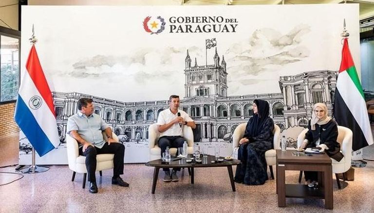 جانب من جولة ريم الهاشمي في أمريكا اللاتينية