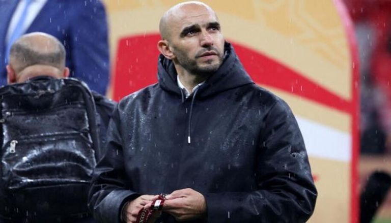 وليد الركراكي مدرب منتخب المغرب 