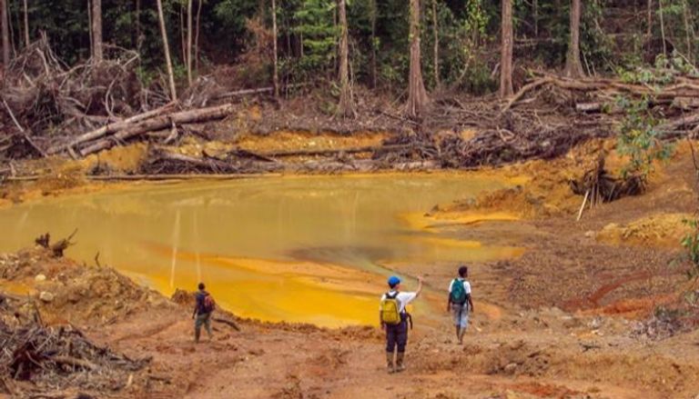 مواقع للتنقيب عن الذهب في غويانا الفرنسية - أرشيفية