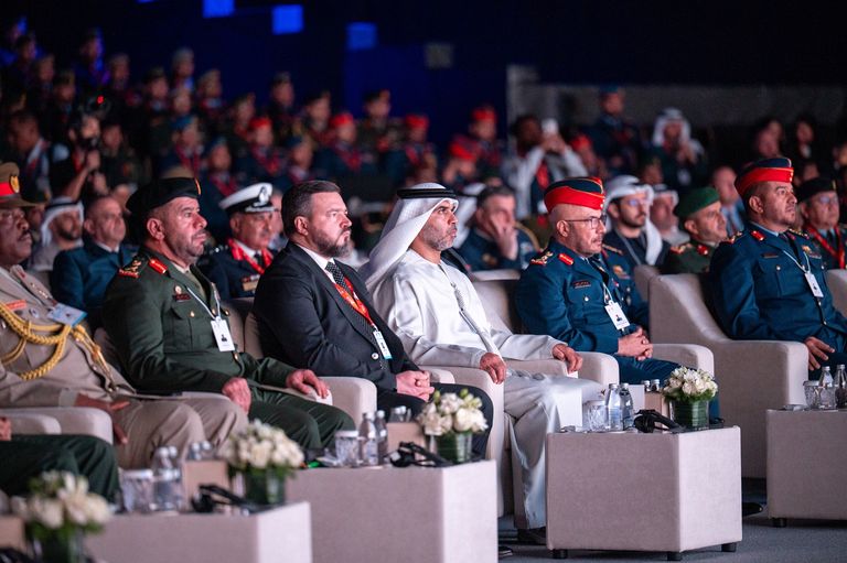 جانب من فعاليات مؤتمر الدفاع الدولي