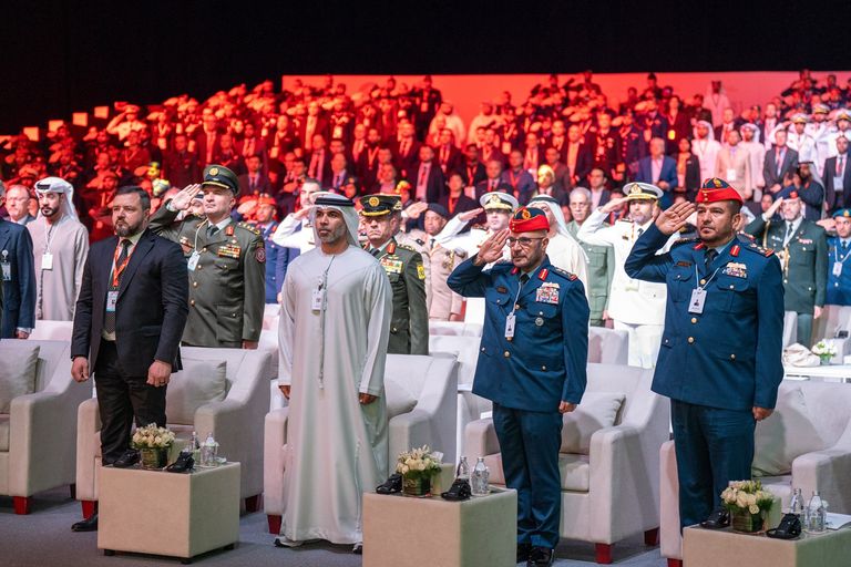 جانب من فعاليات مؤتمر الدفاع الدولي