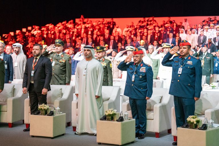 جانب من فعاليات مؤتمر الدفاع الدولي