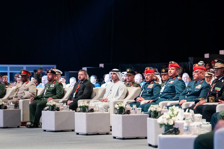 جانب من فعاليات مؤتمر الدفاع الدولي